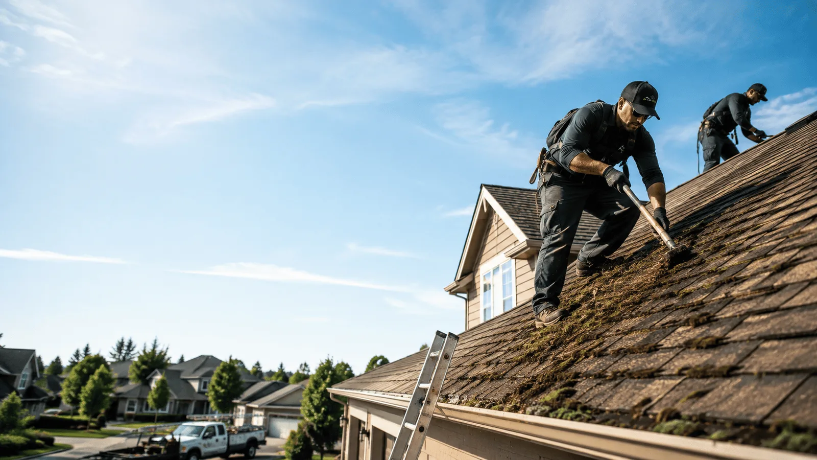 Roof Moss Removal in Willoughby, OH near me